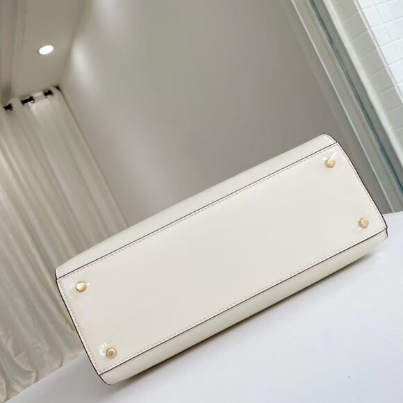 90% NEW TORY BURCH ELEANOR SATCHEL shoulder bag - Picture 4 of 6